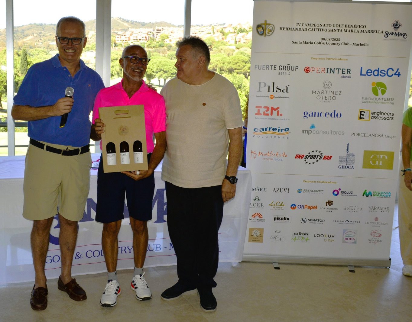 The Winery collaborates in the Charity Golf Championship